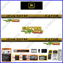 Fits John Deere Gator 4X2 Decal Kit Utility Vehicle (1993-1998)
