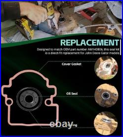 For John Deere Gator AM148465 Wet Brake Disk Kit+AM140806 Parking Brake Seal Kit