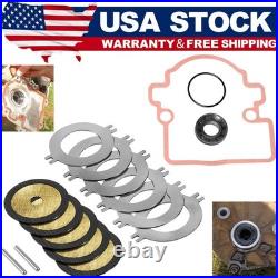 For John Deere Gator AM148465 Wet Brake Disk Kit+AM140806 Parking Brake Seal Kit