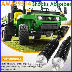 For John Deere Gator Front Shock Absorber Struts Coil Overs Spring AM129514 2pcs