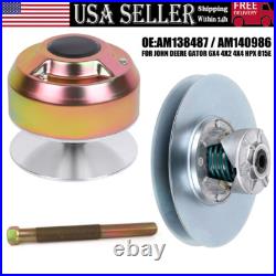 For John Deere Primary and Secondary Gator Clutch AM138486 AM138487 6x4 4x2 Gas For John Deere Primary and Secondary Gator Clutch AM138486 AM138487 6x4 4x2 Gas