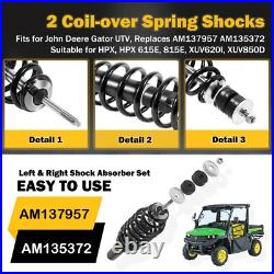 Front Left & Right Shock Absorber AM137957 for John-Deere Gator UTV, HPX, XUV