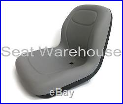 Gray XB180 HIGH BACK SEAT for John Deere GATORS Made in USA by MILSCO #IM