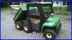 John Deere Gator 6x4 Diesel With Cab And Factory Plow