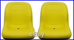 John Deere Gator Pair (2) Yellow Seats Fits E-gator, Th 6x4, Te, Trail Series