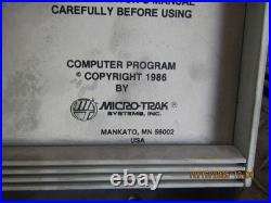 John Deere 1800G Pro Gator Micro Trak MT-3000 Sprayer Control and Harness 879