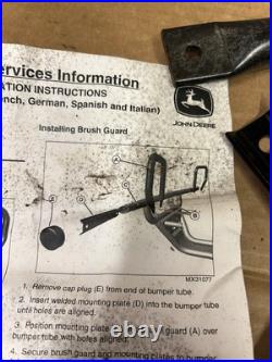 John Deere 4X2 4X4 Gator Utility Vehicle Front Brush Guard Kit BM22570