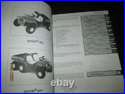 John Deere Gator 4X2 & 6X4 Utility Vehicles Technical Service Repair Manual OEM