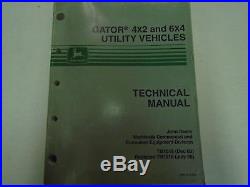 John Deere Gator 4x2 & 6x4 Utility Vehicles Technical Service Repair Manual NEW