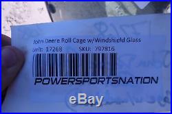 John Deere Gator 620I 4X4 08 Roll Cage WithWindshield Glass 17268