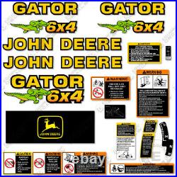 John Deere Gator 6X4 Decal Kit Utility Vehicle 1999 3M Vinyl