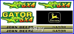 John Deere Gator 6x4 Decal Set Graphics Kit