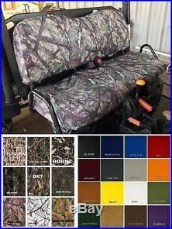John Deere Gator Bench Seat Covers XUV 625i in BARE TIMBER CAMO or 25 Colors