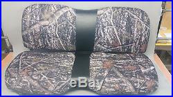 John Deere Gator Bench Seat Covers XUV 825i in BARE TIMBER CAMO or 25 Colors
