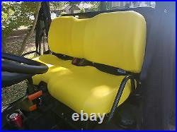 John Deere Gator Bench XUV 550 Seat Covers DRT Camo & Black 550 S4