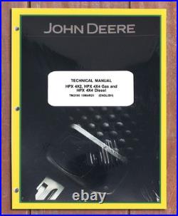 John Deere Gator HPX 4X2 4X4 Gas Diesel Technical Service Repair Manual TM2195