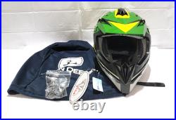 John Deere Gator Off-Road Helmet M Green/Yellow with Tags, Box & Bag