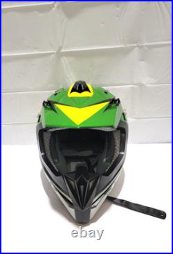 John Deere Gator Off-Road Helmet M Green/Yellow with Tags, Box & Bag