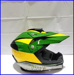 John Deere Gator Off-Road Helmet M Green/Yellow with Tags, Box & Bag
