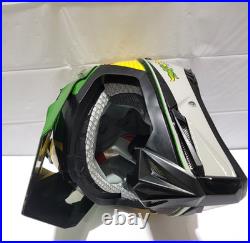 John Deere Gator Off-Road Helmet M Green/Yellow with Tags, Box & Bag