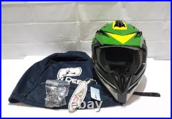 John Deere Gator Off-Road Helmet M Green/Yellow with Tags, Box & Bag