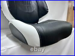 John Deere Gator RSX 850I Seat Replacement Cover White/black