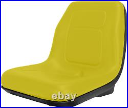 John Deere Gator Replacement Yellow Bucket Seat VG11696 John Deere Gator Replacement Yellow Bucket Seat VG11696