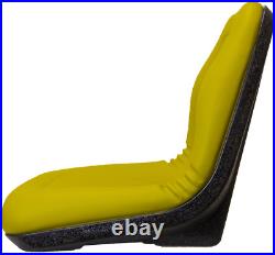 John Deere Gator Replacement Yellow Bucket Seat VG11696 John Deere Gator Replacement Yellow Bucket Seat VG11696