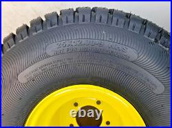 John Deere Gator Tire Rim Wheel Assembly 25x12-9 25/12-9 25/12.00-9 25x12.00-9