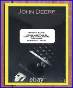 John Deere Gator XUV560E, XUV560E S4 Technical Service Repair Manual TM149619