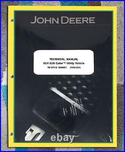 John Deere Gator XUV-625i Technical Service Repair Shop Manual XUV625i -TM107019