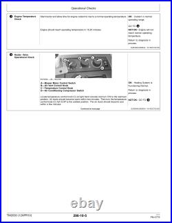John Deere Gator XUV-625i Technical Service Repair Shop Manual XUV625i -TM107019