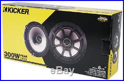 John Deere Gator XUV/RSX Kicker 6.5 600 Watt Rollbar Rollcage Tower Speakers