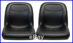 John Deere Pair(2) Black Seats fit Gator 4X2HPX 4X4HPX and 4X4Trail HPX Series