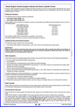 John Deere TM160119 HPX 815E Gator utility vehicle technical manual