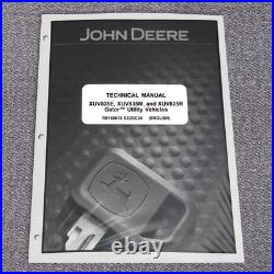 John Deere XUV835E, XUV835M, XUV835R Gator Service Technical Manual TM168619