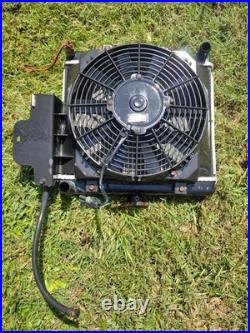 John Deere gator hpx electric fan and shroud only- OEM origional