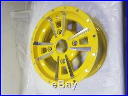 John Deere xuv 550 Gator Rim 12x6 4 bolt aluminum alloy wheel Oem yellow 590