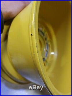 John Deere xuv 550 Gator Rim 12x7.5 4 bolt aluminum alloy wheel Oem yellow 590i