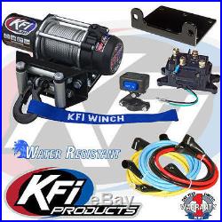 KFI 1700 lbs. Winch + Mount- John Deere Gator XUV 855D 2011-2015