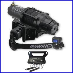 KFI 2500lbs ATV Assault Winch & Mount 100940 Kit ALL John Deere Gator XUV 560E