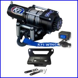 KFI UTV 2000lbs Winch & Mount 100940 Kit ALL John Deere Gator XUV 590M