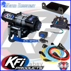 KFI Winch Kit 2500 lb For John Deere Gator XUV 825i ALL (Steel Cable)