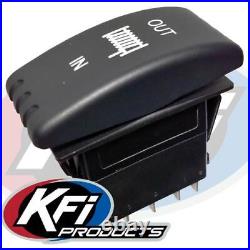 KFI Winch Kit 4500 lb Wide For John Deere Gator XUV 835M ALL (Steel Cable)