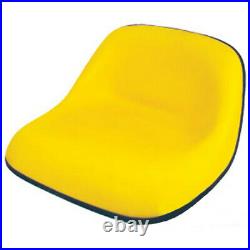 thumbnail image 2 of Universal LMS2002YL Yellow Tractor Seat – Vinyl Cover, Fits John Deere Gator & Lawn Mowers 2 of 4