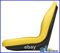 New 18 Yellow Seat VG11696 for John Deere Gator 4X2 4X4 4X6 Replaces AM121752