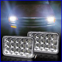 Pair for John Deere Gator 6X4 Utility Vehicle LED Headlight DRL Offroad Headlamp
