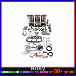 Pistons Cylinder Rebuild Kit Fit For Yanmar 3TNV70 For John Deere Gator XUV 850D Pistons Cylinder Rebuild Kit Fit For Yanmar 3TNV70 For John Deere Gator XUV 850D