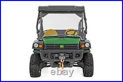 Rough Country Full Windshield Scratch Resistant for John Deere Gator 12-22