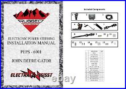 Rugged ATV \ UTV Products Electric Power Steering Kit for John Deere Gator HPX Rugged ATV \ UTV Products Electric Power Steering Kit for John Deere Gator HPX